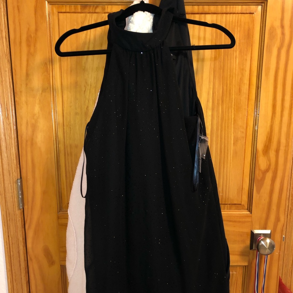 High neck dress